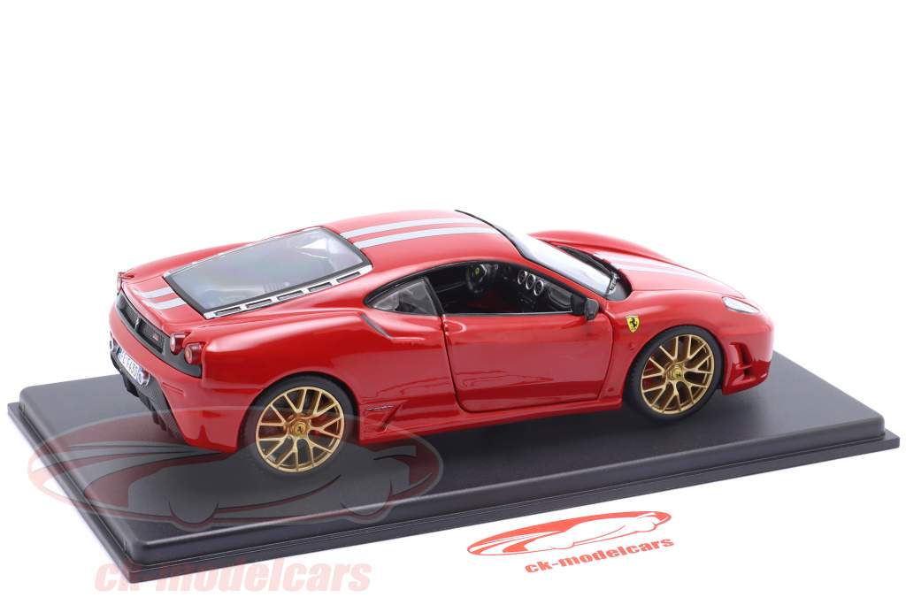 Ferrari 430 Scuderia Byggeår 2007 rød 1:24 Bburago