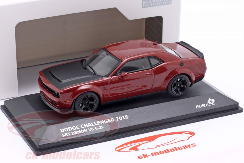 Solido 1:43 Dodge Challenger SRT Demon V8 6.2L year 2018