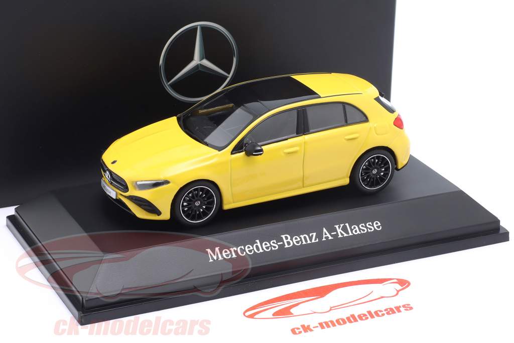 Mercedes-Benz A-Klasse (W177) jaune ensoleillé 1:43 Spark
