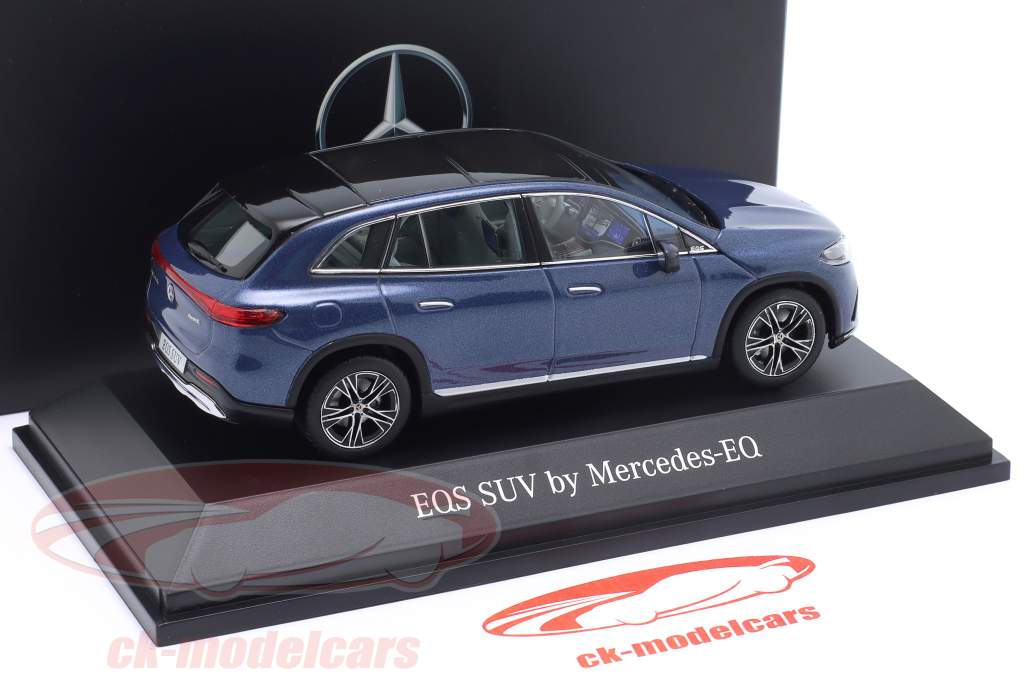 Mercedes-Benz EQS (X296) solidathblue 1:43 Spark