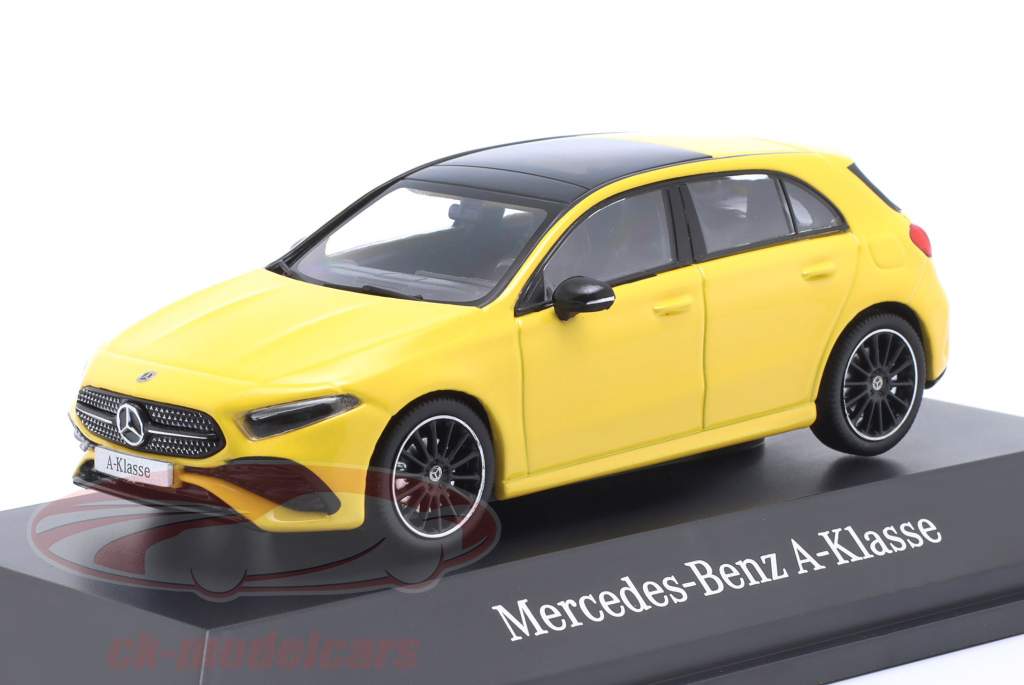 Mercedes-Benz A-Klasse (W177) jaune ensoleillé 1:43 Spark