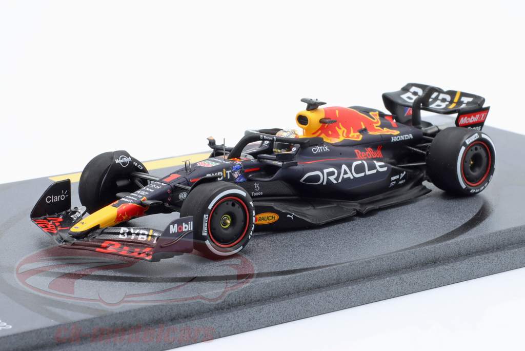 M. Verstappen Red Bull RB18 #1 Sieger Abu Dhabi GP Formel 1 Weltmeister 2022 1:43 Spark