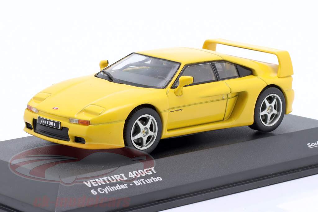 Venturi GT400 6 Zylinder BiTurbo year 1994-1999 yellow 1:43 Solido