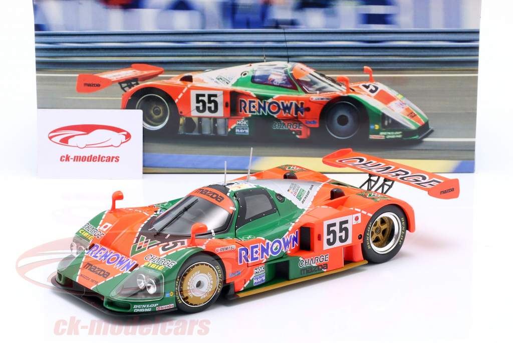 Mazda 787B #55 Winner 24h LeMans 1991 Weidler, Herbert, Gachot 1:18 WERK83