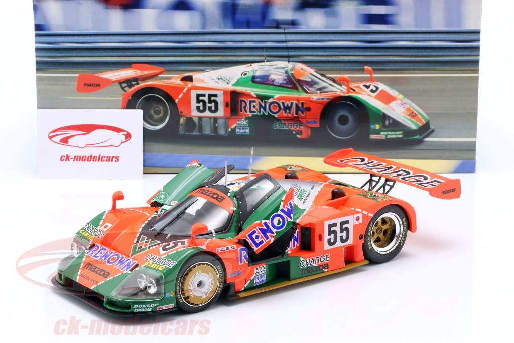 Mazda 787B #55 Sieger 24h LeMans 1991 Weidler, Herbert, Gachot 1:18 WERK83