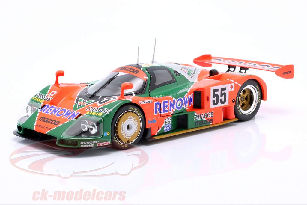 Mazda 787B #55 Winner 24h LeMans 1991 Weidler, Herbert, Gachot 1:18 WERK83