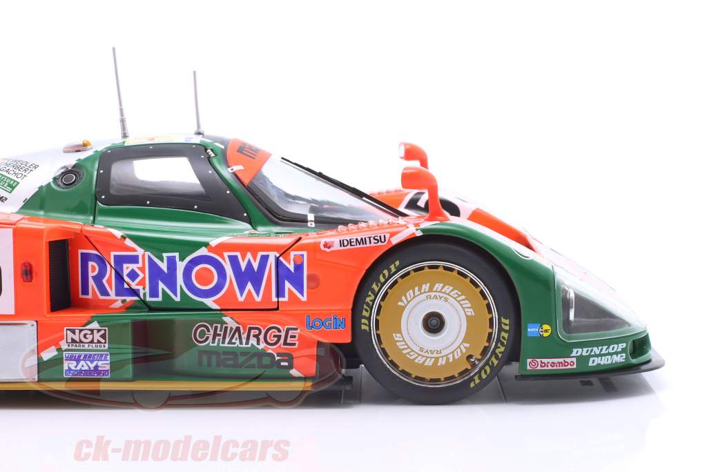 Mazda 787B #55 gagnant 24h LeMans 1991 Weidler, Herbert, Gachot 1:18 WERK83