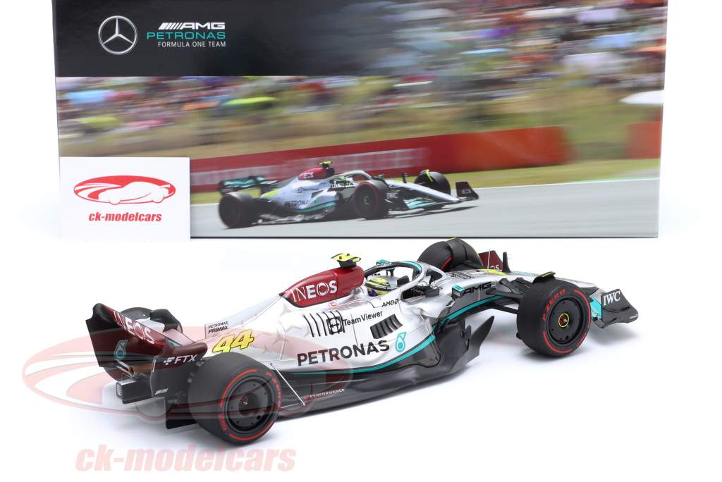 自動車 MINICHAMPS F1 L. HAMILTON 1/18 w12 Minichamps 1:18 L. Hamilton Mercedes-AMG F1 W08 #44 formula