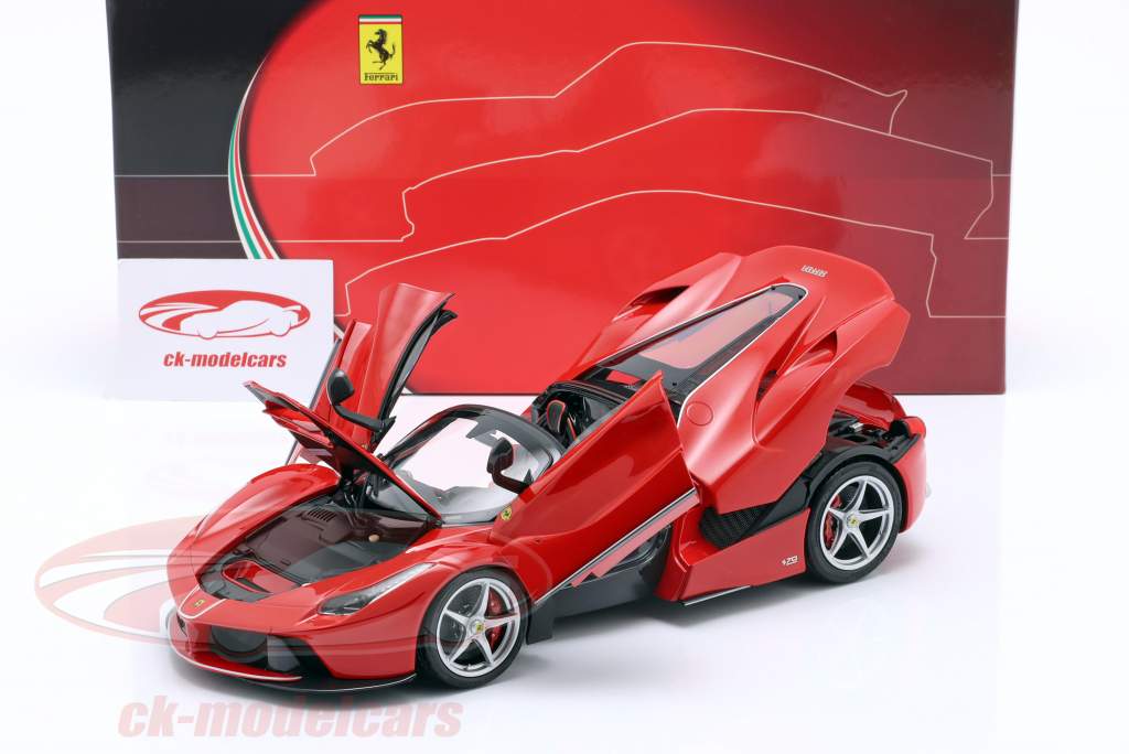 Ferrari LaFerrari Aperta Bouwjaar 2016 corsa rood 1:18 BBR
