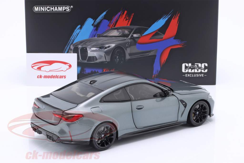 Minichamps 1:18 BMW M4 Coupe (G82) year 2020 grey metallic