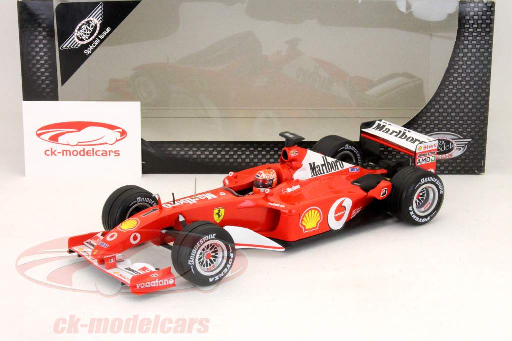 HotWheels 1:18 Michael Schumacher Ferrari F2001 GP Australia
