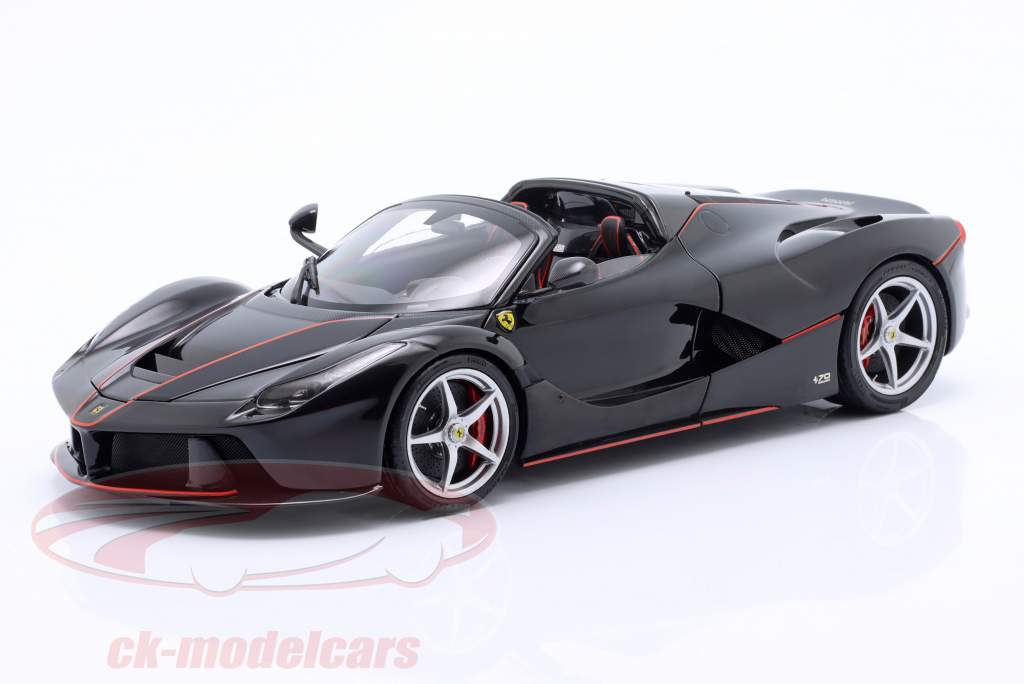 Ferrari LaFerrari Aperta Год постройки 2016 Daytona черный 1:18 BBR