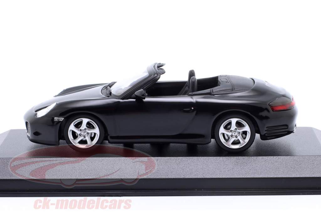 Porsche 911 4S convertible Año de construcción 2003 negro 1:43 Minichamps