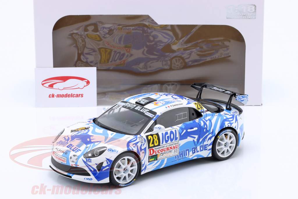 Alpine A110 Rally RGT #28 Rallye du Var 2021 1:18 Solido