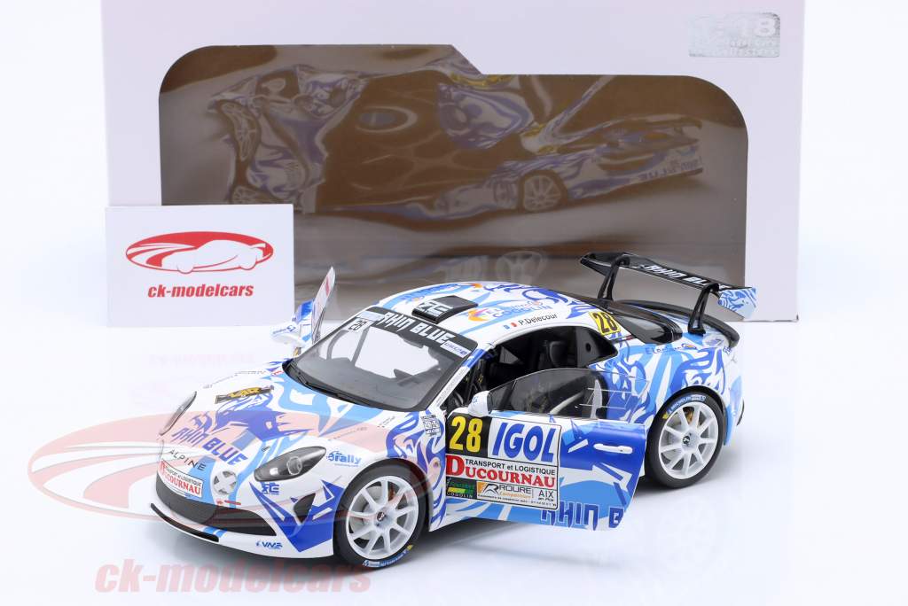 Alpine A110 Rally RGT #28 Rallye du Var 2021 1:18 Solido