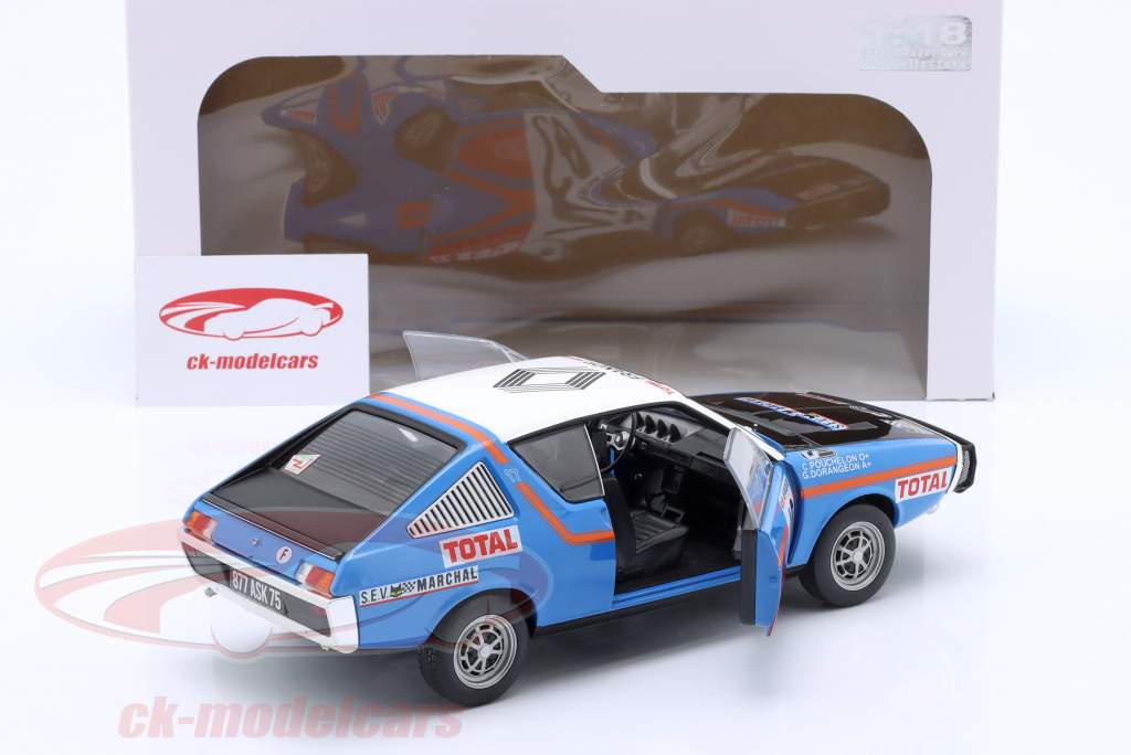 Solido 1:18 Renault R17 #42 4to Rallye Abidjan - Nice 1976