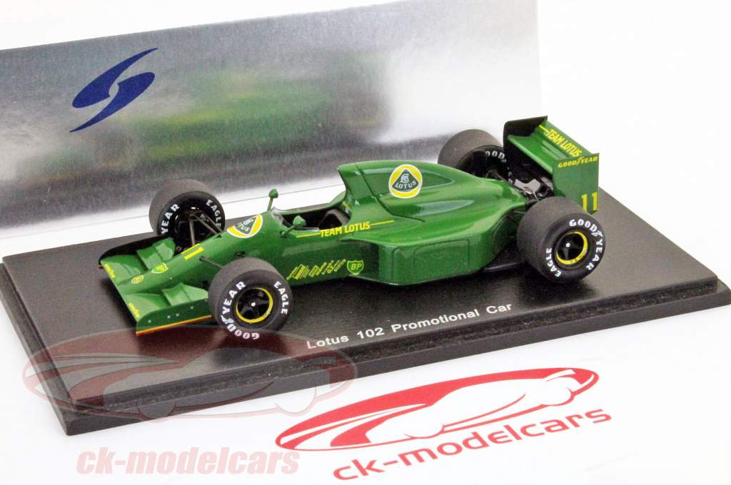 Spark 1:43 Lotus 102B Testcar Promotional Car formula 1 1990