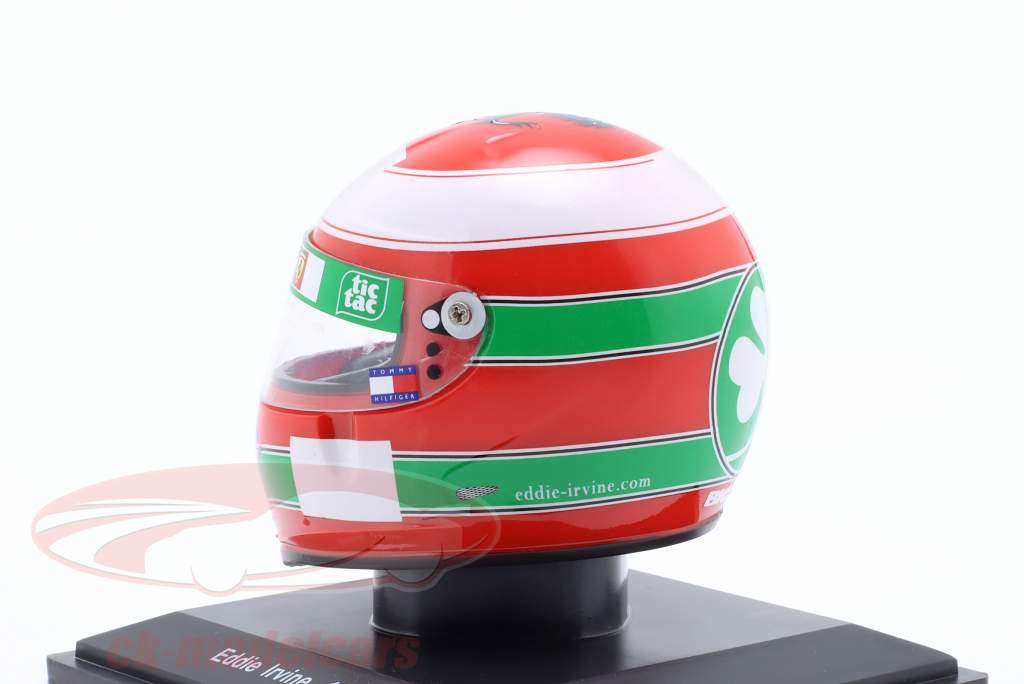Eddie Irvine Ferrari F399 Formule 1 1999 casque 1:5 Spark Editions