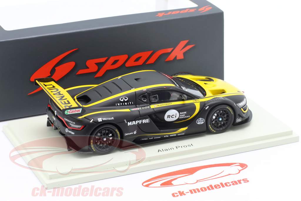 Renault R.S. 01 プレゼンテーションラウンド Monaco GP 2018 Alain Prost 1:43 Spark