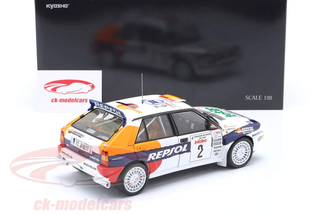Lancia Delta HF Integrale Evoluzione #2 Tour de Corse 1993 1:18 Kyosho