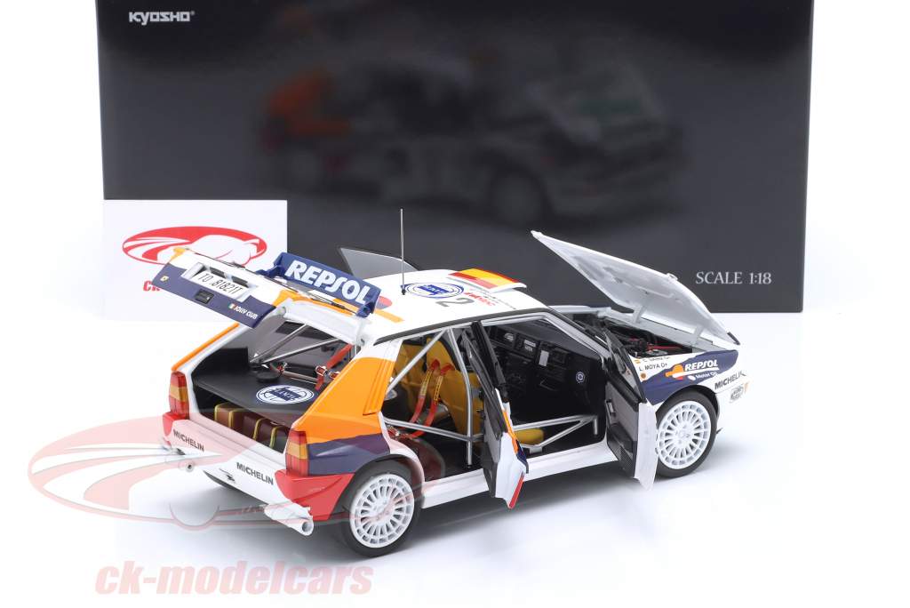 Lancia Delta HF Integrale Evoluzione #2 Tour de Corse 1993 1:18 Kyosho