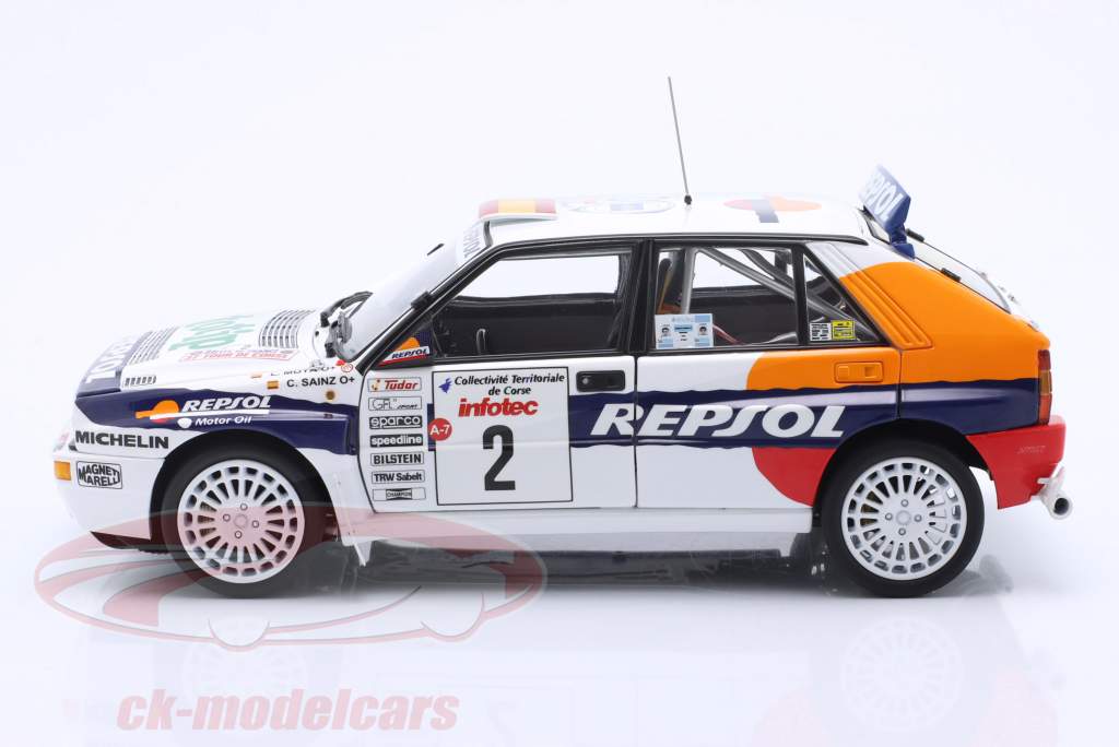 Lancia Delta HF Integrale Evoluzione #2 Tour de Corse 1993 1:18 Kyosho