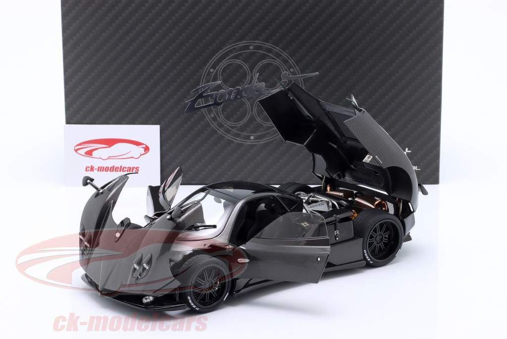 Pagani Zonda F Baujahr 2005 carbon schwarz 1:18 Almost Real
