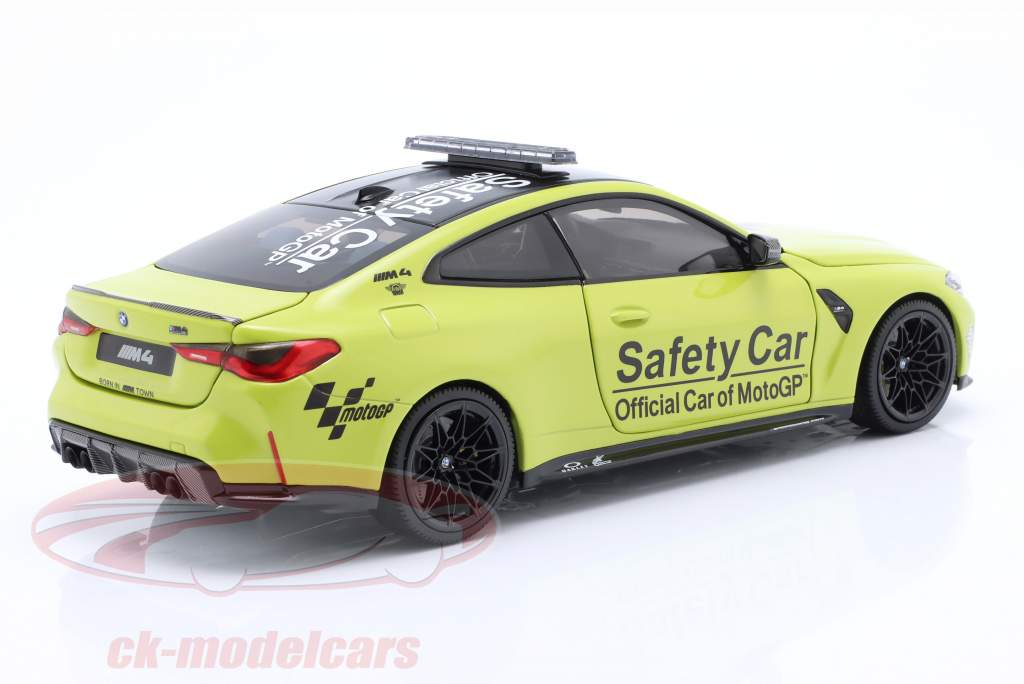 BMW M4 Safety Car MotoGP 2020 yellow 1:18 Minichamps