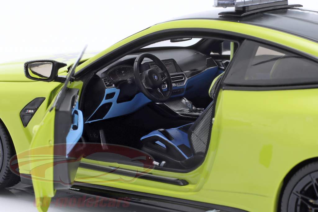 BMW M4 Safety Car MotoGP 2020 黄色的 1:18 Minichamps