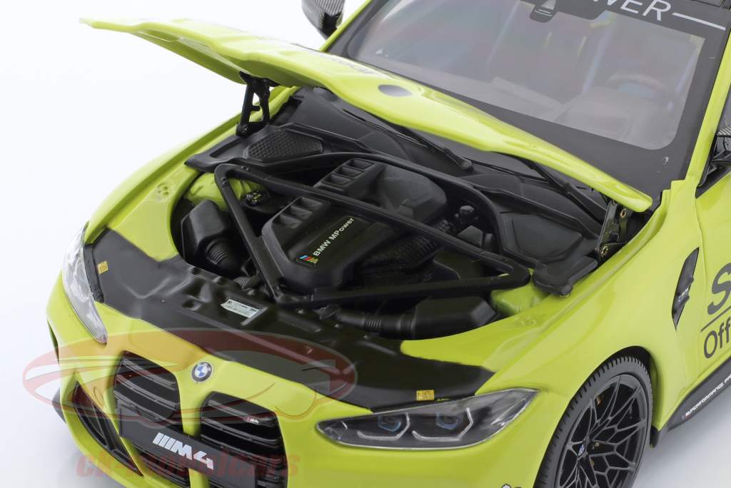 BMW M4 Safety Car MotoGP 2020 yellow 1:18 Minichamps