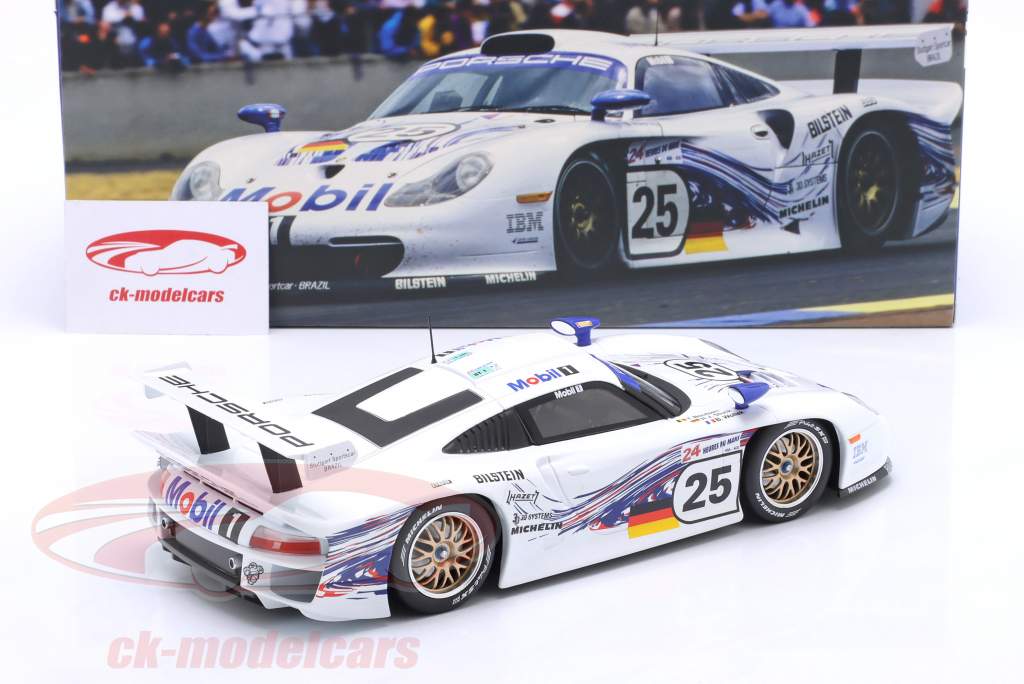 Porsche 911 GT1 #25 24h LeMans 1997 Stuck, Boutsen, Wollek 1:18 WERK83