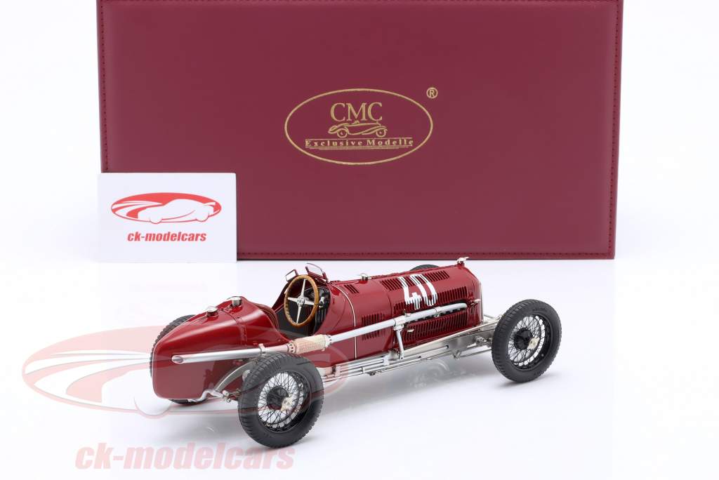 CMC 1:18 Luigi Fagioli Alfa Romeo Tipo B (P3) #40 Winner