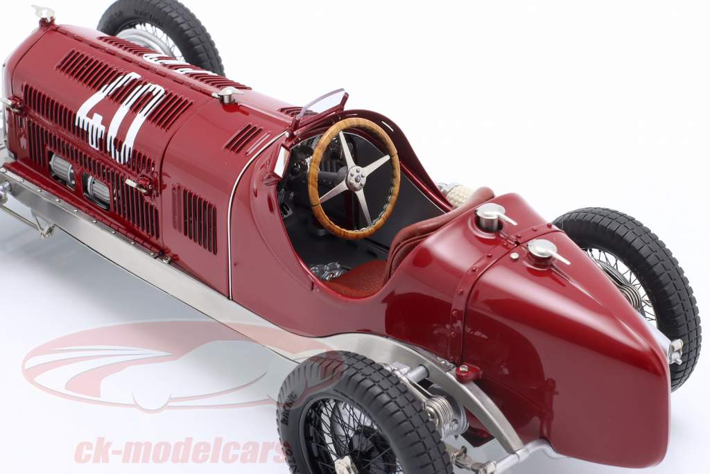 Luigi Fagioli Alfa Romeo Tipo B (P3) #40 Winner Comminges GP 1933 1:18 CMC
