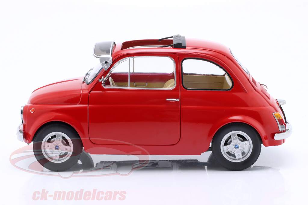 Fiat 500 F Custom com destacável Teto ano de construção 1968 vermelho 1:12 KK-Scale