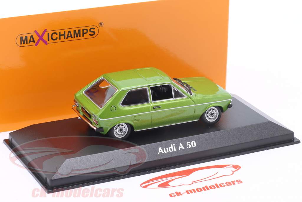 Audi A 50 year 1975 green 1:43 Minichamps