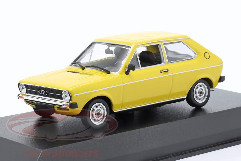 Audi A 50 year 1975 yellow 1:43 Minichamps