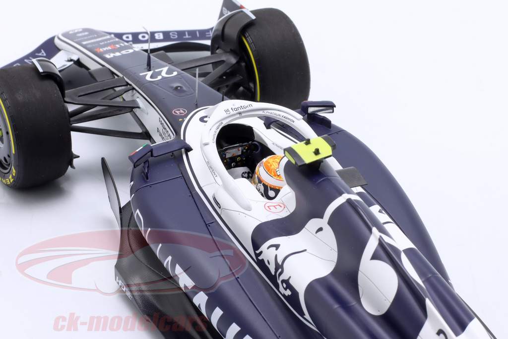 ミニカー　1/43 AlphaTauri AT03 Scuderia AlphaTauri 8th Bahrain GP 2022 Yuki Tsunoda #22 [S8527] Minichamps 1:43 Yuki Tsunoda Alpha Tauri AT03 #22 8th