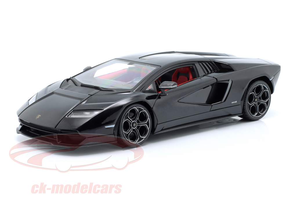 Lamborghini Countach LPI 800-4 Baujahr 2022 schwarz 1:18 Maisto
