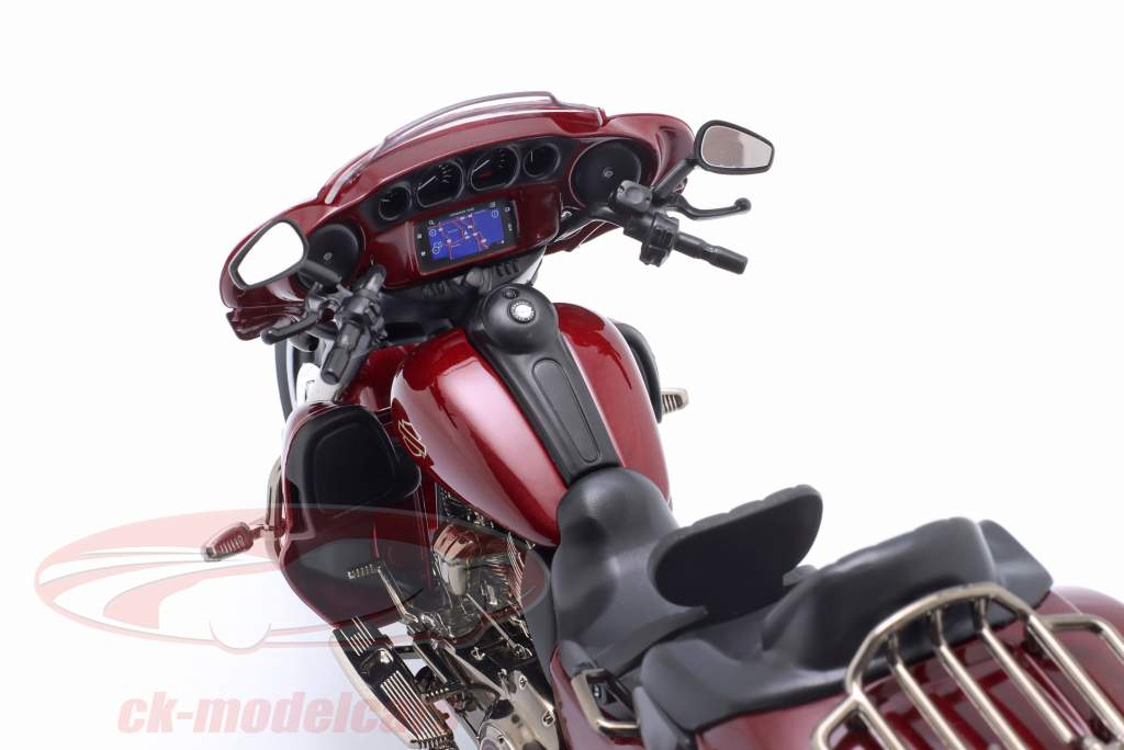 Harley-Davidson CVO Tri Glide Byggeår 2021 mørkerød 1:12 Maisto