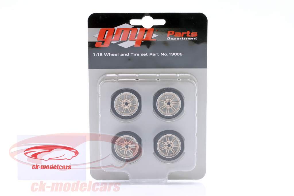 Шины и автомобильные диски Set (4 Кусок) Custom 1:18 GMP