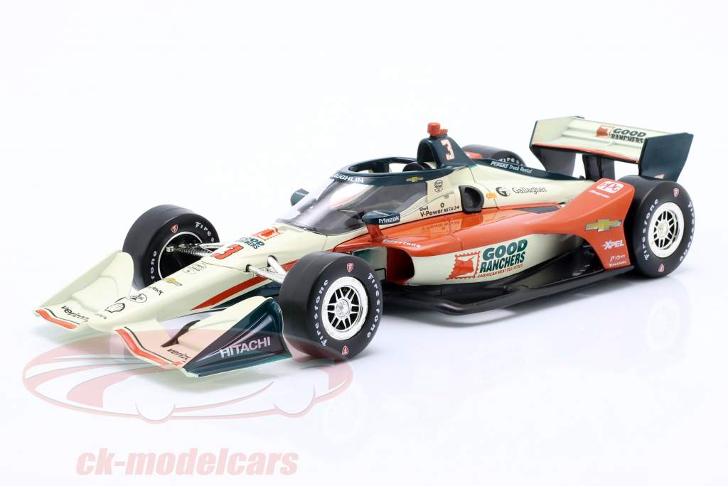 Scott McLaughlin Chevrolet #3 IndyCar Series 2023 1:18 Greenlight