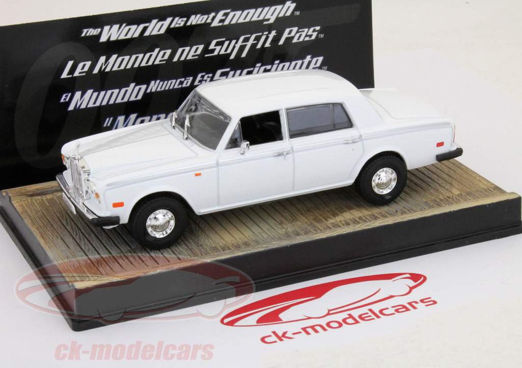 James Bond Rolls Royce Silver Shadow II, il mondo non è enough1: 43 Ixo Altaya