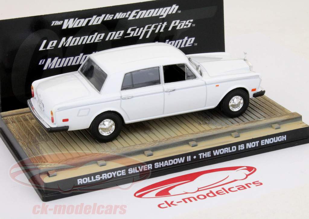 James Bond Rolls Royce Silver Shadow II, il mondo non è enough1: 43 Ixo Altaya