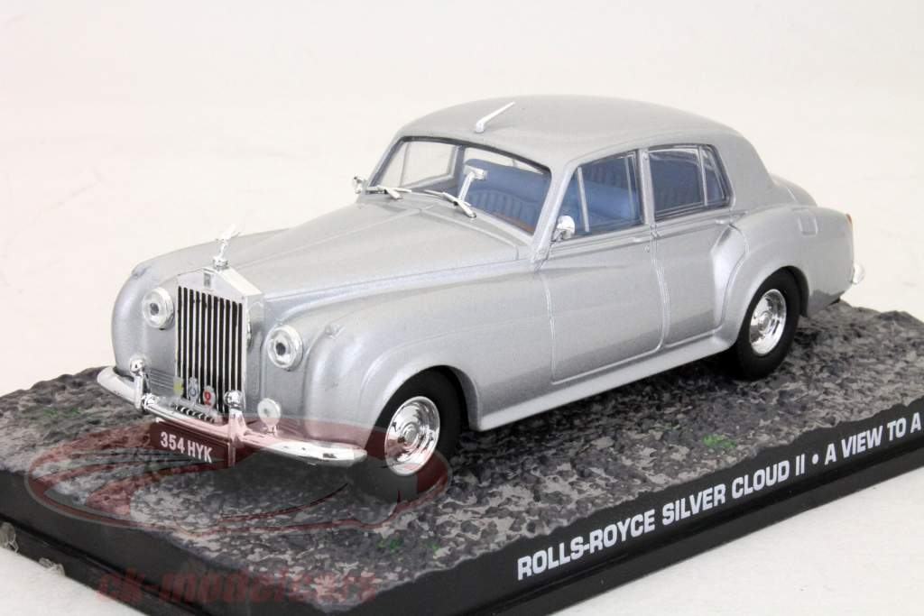 James Bond Rolls-Royce Silver Cloud II a view to a kill 1:43 Ixo Altaya