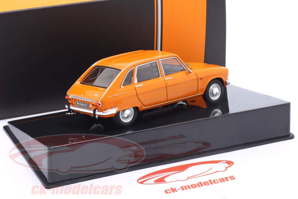 Renault 16 Год постройки 1969 г. апельсин 1:43 Ixo