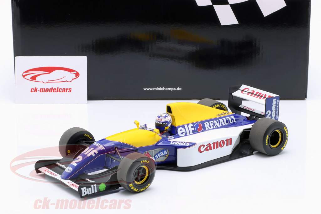 Minichamps 1:18 Alain Prost Williams Renault FW15 #2 World