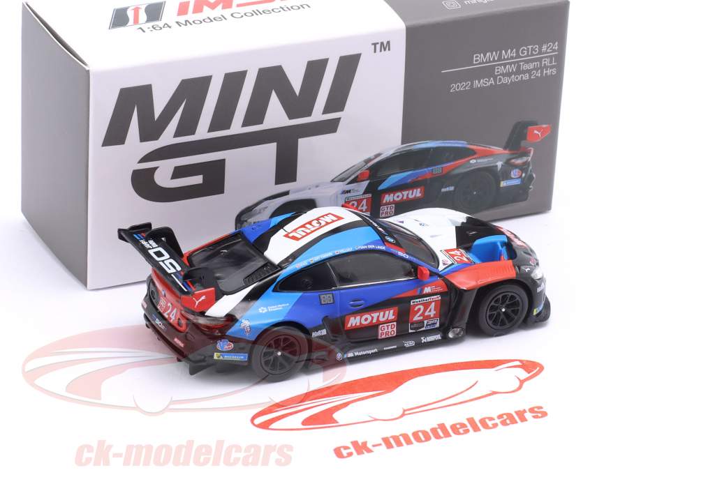 BMW M4 GT3 #24 24h Daytona 2022 Team RLL 1:64 TrueScale