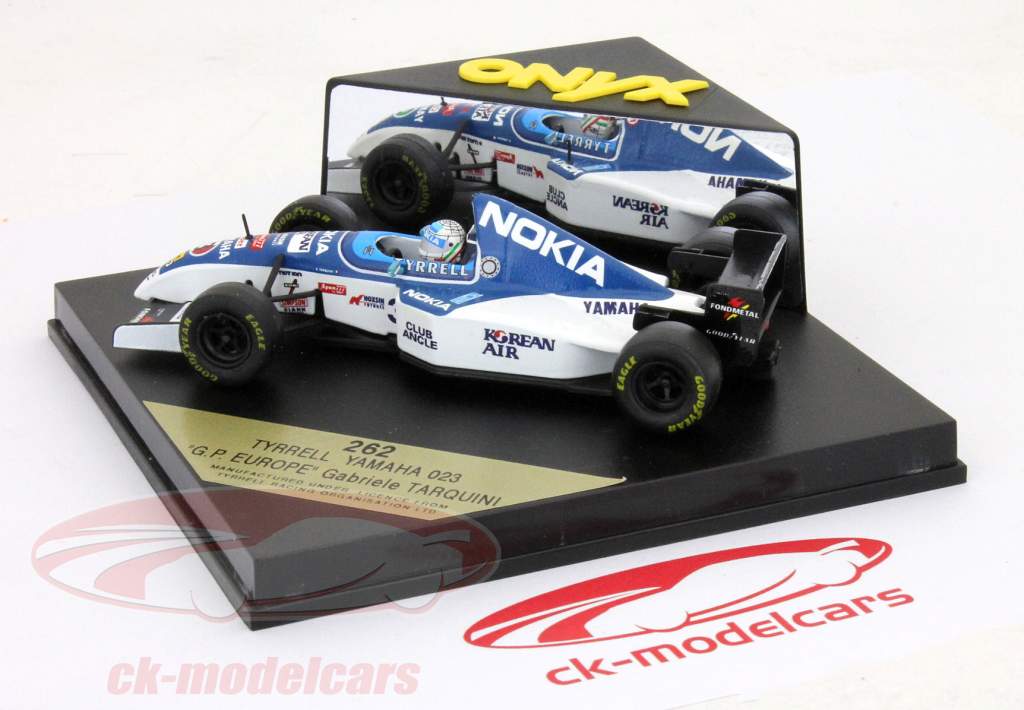 G. Tarquini Tyrrell Yamaha 023 #3 formula 1 1995 european GP 1:43 Onyx