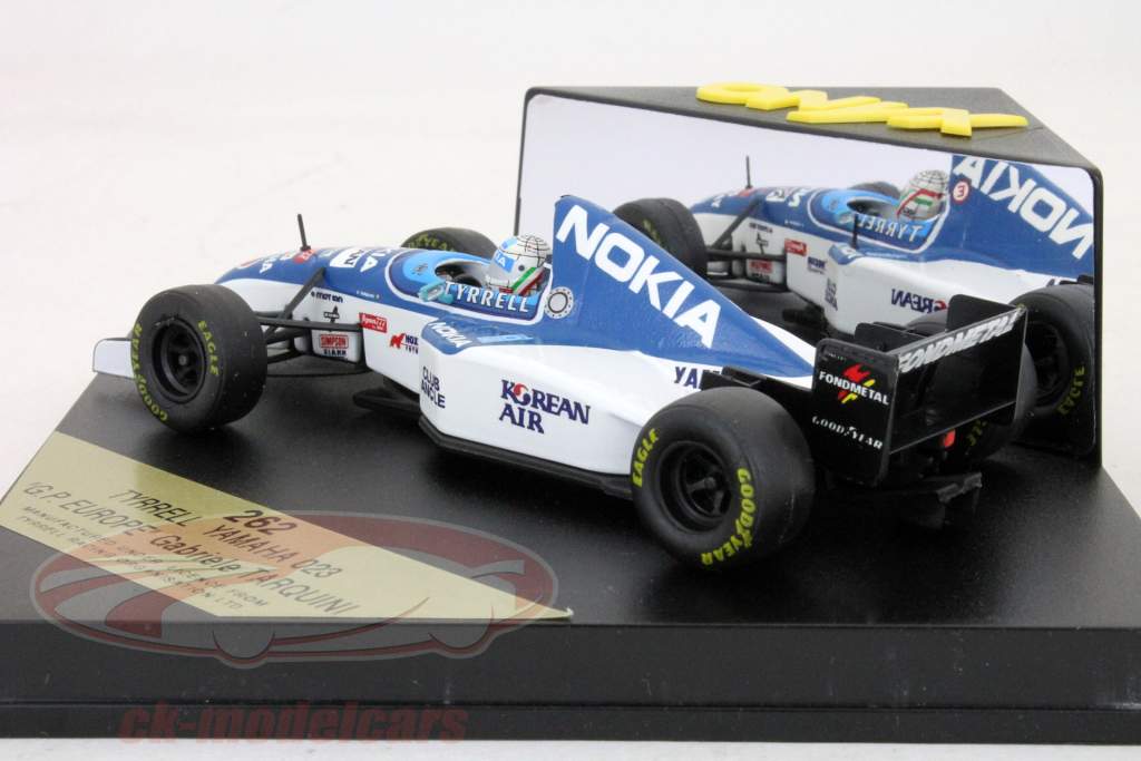 G. Tarquini Tyrrell Yamaha 023 #3 formula 1 1995 european GP 1:43 Onyx
