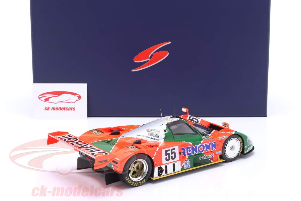 自動車 mazda 787b 1/18 Spark 1:18 Mazda 787B #55 勝者 24h LeMans 1991 Weidler